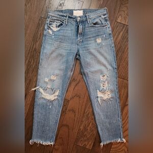 MOTHER Jeans Size 28 Inseam 26 Super Soft Boyfriend Fit Smoke Free Home